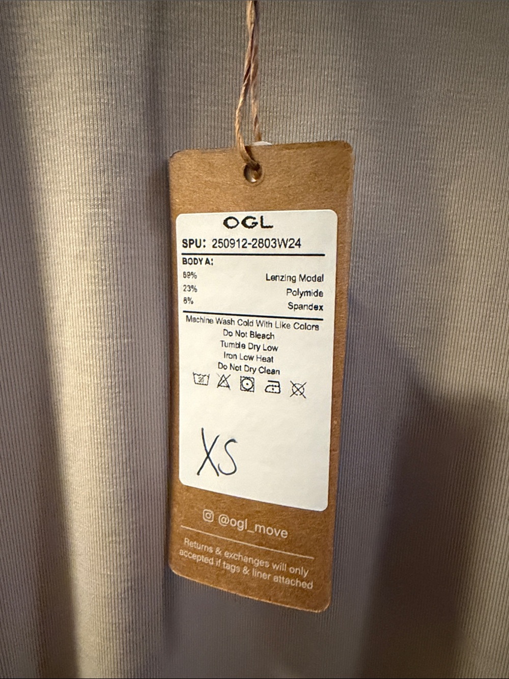 OGL Batwing Top - XS - Picture 2 of 4